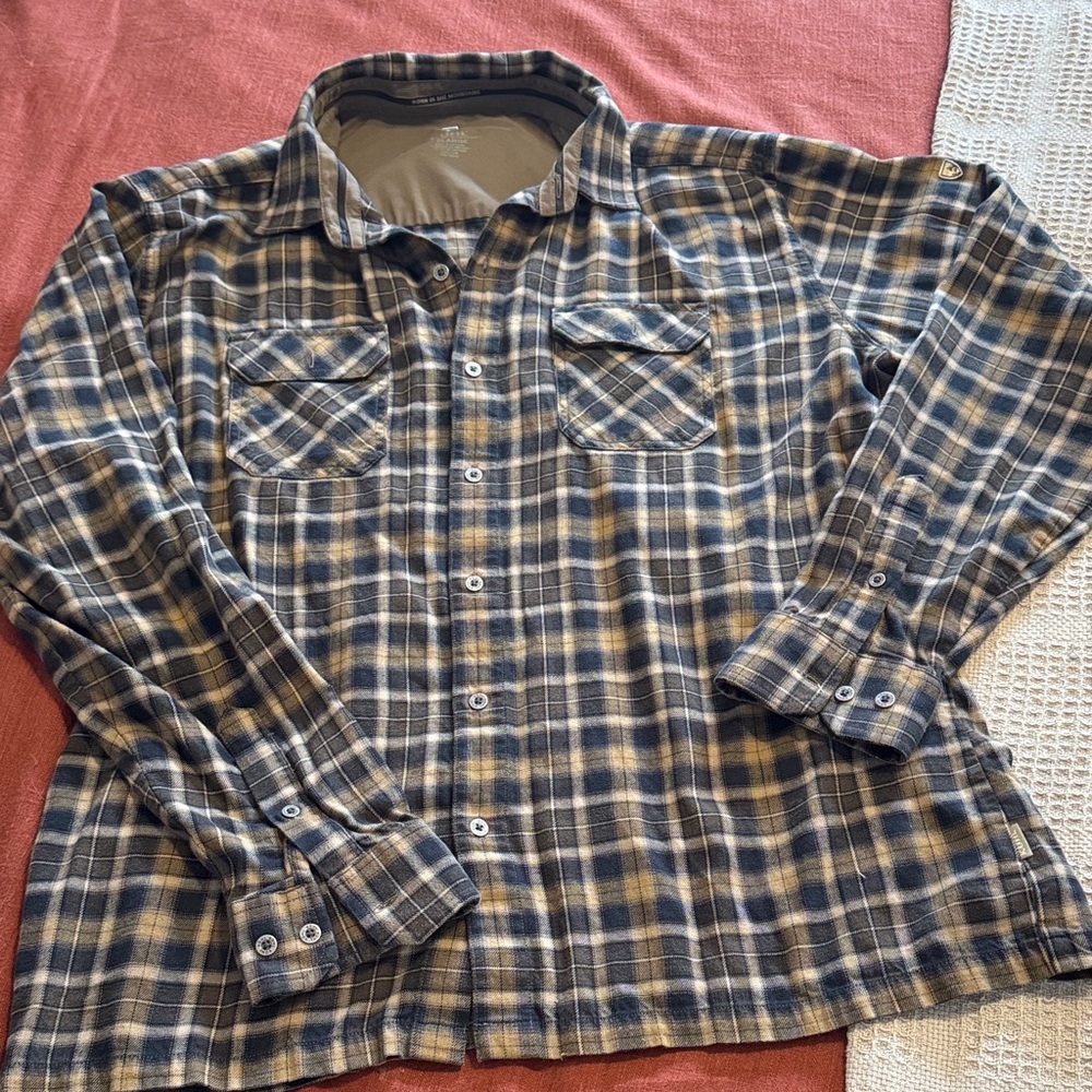Kuhl Men's Plaid Button-Down Shirt